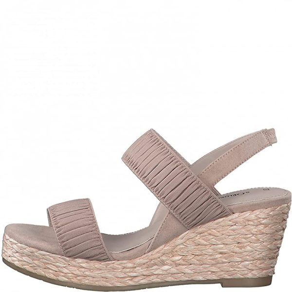 S.Oliver 5-5-28300-28, Sandalias con cua Mujer, Rosa, 40 EU Discount