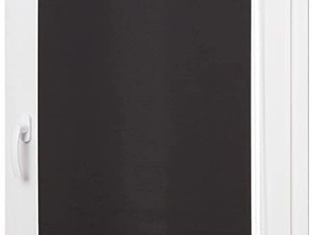 Amazon Basics - Estor opaco y enrollable, con revestimiento de color a juego, 96 x 150 cm, Negro Online Hot Sale