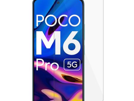 For Xiaomi Redmi 12 5G   Poco M6 Pro 5G 2.5D Arc Edge Screen Protector High Aluminum-silicon Glass Phone Screen Film Discount